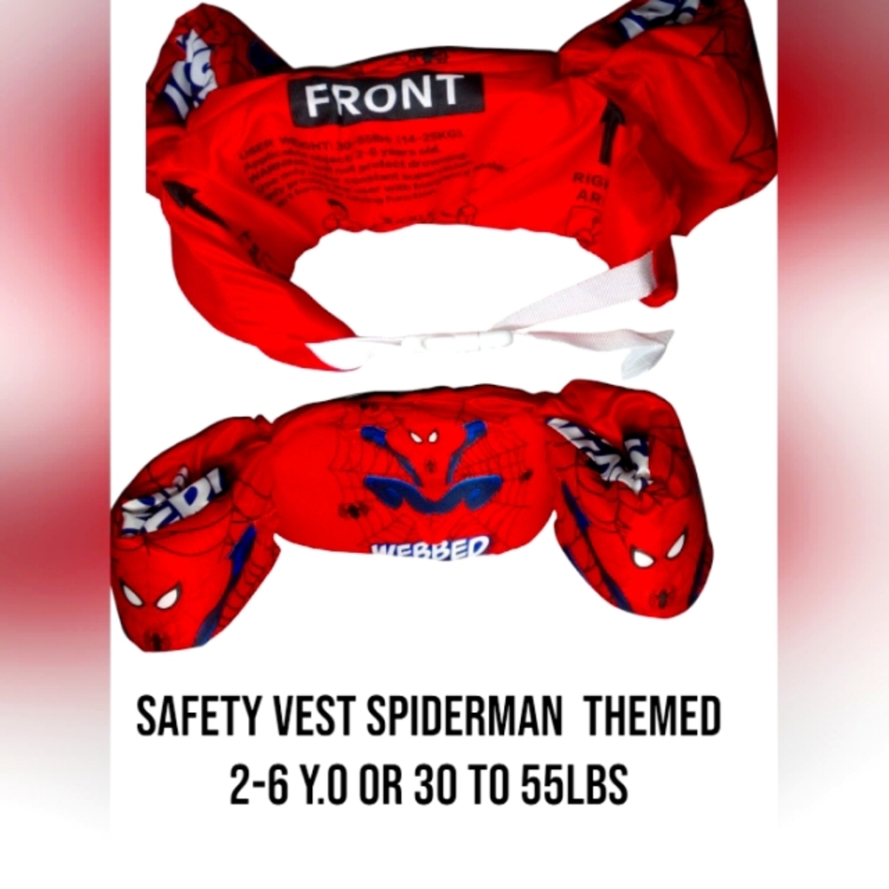 Kids Spiderman Themed Safety Vest